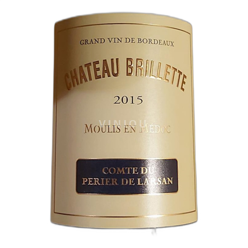 Bordeaux Moulis-en-Médoc Château Brillette 2015