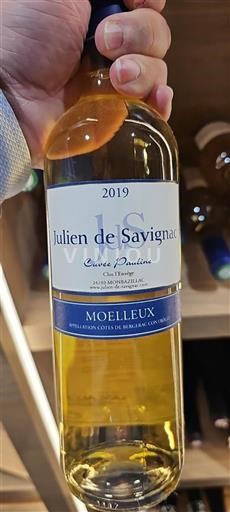 Southwest Côtes de Bergerac Julien De Savignac Pauline 2019