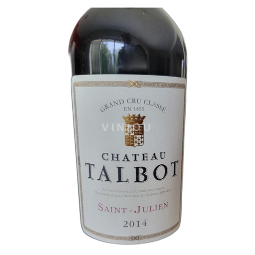 Bordeaux Saint-Julien Chateau Talbot 2014
