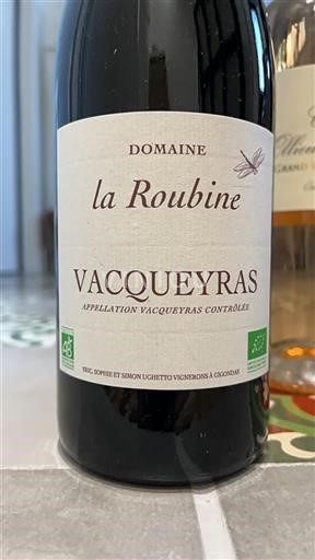 Rhône-dalen Vacqueyras Domaine La Roubine Ikke årgangsbestemt