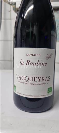 Rhônen laakso Vacqueyras Domaine La Roubine Ei vuosikertaa