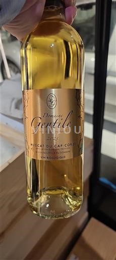 Korsika Muscat du Cap Corse Domaine Gentile 2023