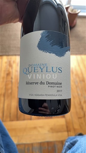 Ontario Niagara-niemi Domaine Queylus Réserve du Domaine 2017