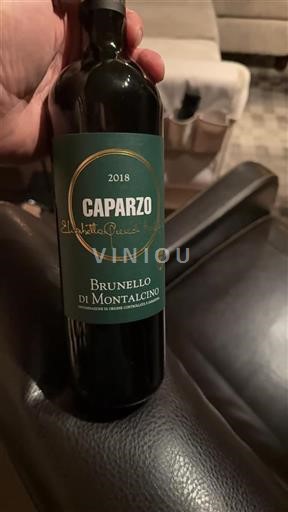 Toscane Brunello di Montalcino Caparzo 2018