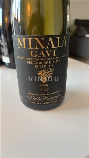 Piemonte Gavi Nicola Bergaglio Minaia 2023