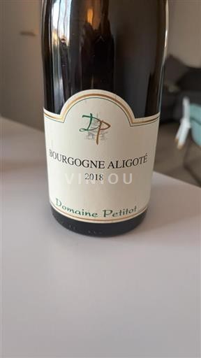 Borgoña Borgoña-Aligoté Domaine Petitot 2018