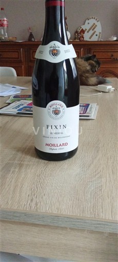 Borgonha Fixin Moillard Le Messal 2022