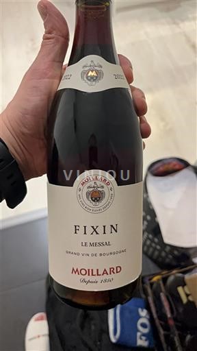 Bourgondië Fixin Moillard Le Messal 2022