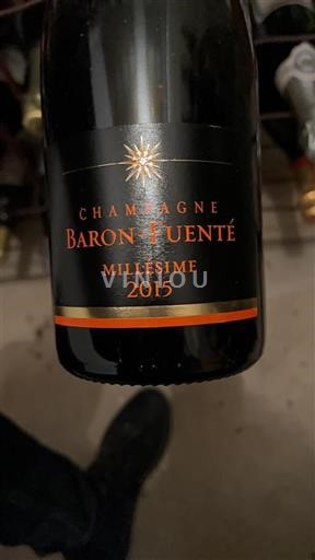 Champaña Champán Baronfuenté 2015