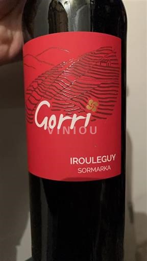 Sudoeste Irouléguy Cave Irouleguy Gorri 2021