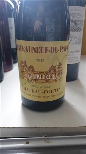 Thung lũng Rhône Châteauneuf-du-pape Château Fortia 2013