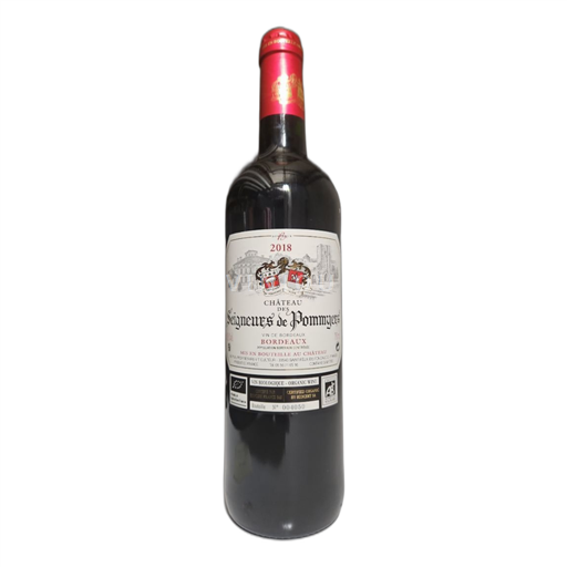 Bordeaux Château Des Seigneurs De Pommyers 2018