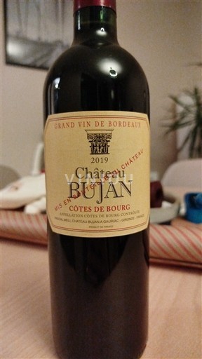Bordeaux Côtes-de-bourg Château Bujan 2019