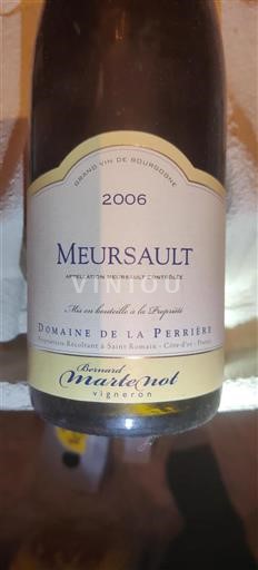 Burgundija Meursault Grand Cru Domaine La Perrière 2006
