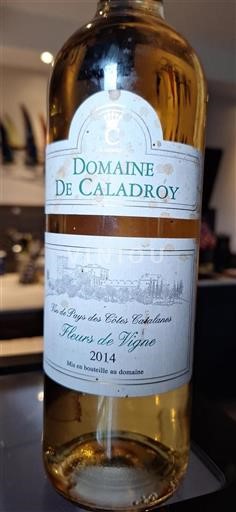 Languedoc and Roussillon Côtes Catalanes Domaine Caladroy Fleurs de Vigne 2014