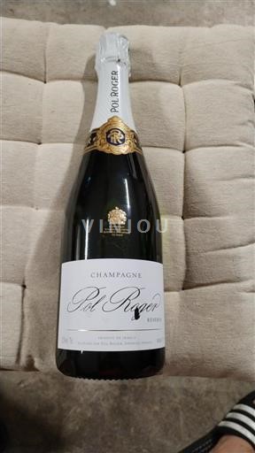Vin Rouge brut Réserve Pol Roger Non millésimé France Champagne AOC