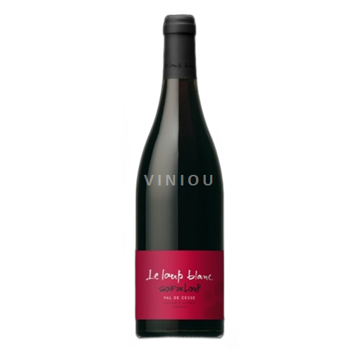 Vin Rouge sec Soif Val de Cesse Le Loup Blanc 2021 France Languedoc Minervois AOC