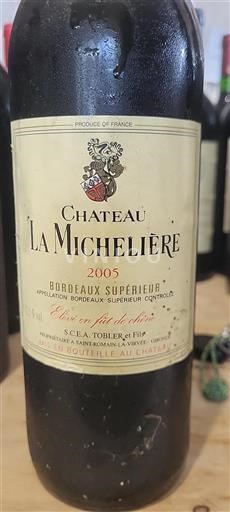Bordeaux Bordeaux supérieur Château La Michelière 2005