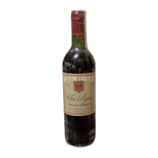 Bordeaux Bordeaux supérieur Clos Peyrin 1998