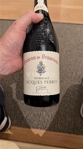 Rhônedalen Châteauneuf-du-Pape Château Beaucastel Hommage Jacques Perrin 2022