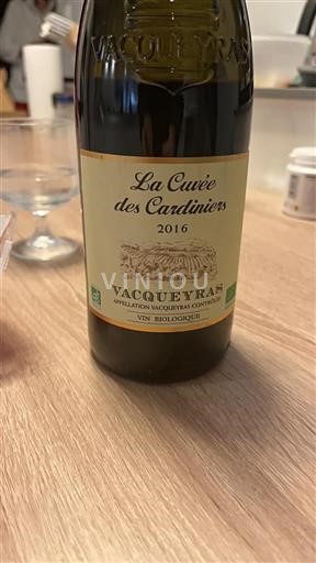 Vallée du Rhône Vacqueyras La Cuvée Des Gardiniers 2016