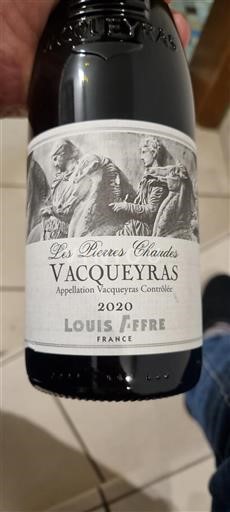 Vallée du Rhône Vacqueyras Louis Affre Les Pierres Chaudes 2020