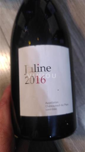 Valle del Ródano Châteauneuf-du-Pape. Juline 2016