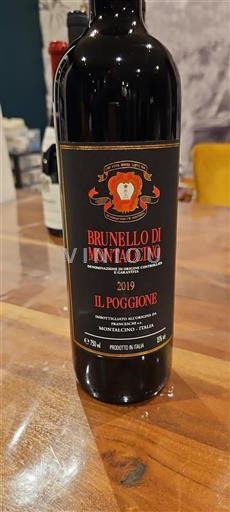 Tuscan Wines Brunello di Montalcino Il Poggione 2019