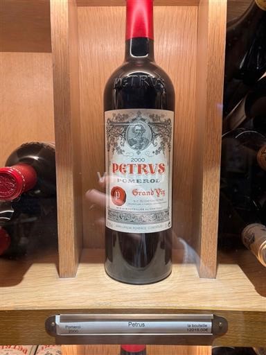 Vin Rouge sec Petrus 2000 France Bordeaux Pomerol AOC