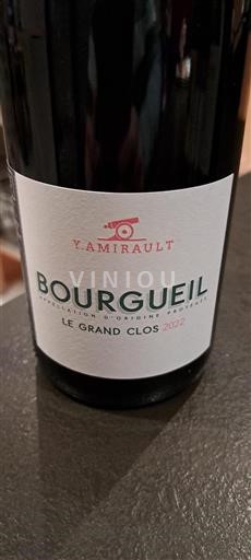 Loire Valley Bourgueil Y. Amirault Le Grand Clos 2022