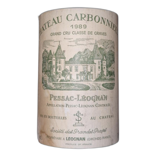 Burdeos Pessac-Léognan Château Carbonnieux 1989