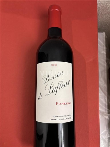 Bordeaux Pomerol Château Lafleur Pensées de Lafleur 2017