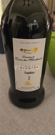 Sud-Ovest Gaillac Domaine La Croix Des Marchands Tradition 2022