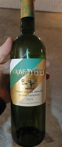 Bordeaux Pessac-Léognan Lagravemartillac 2023