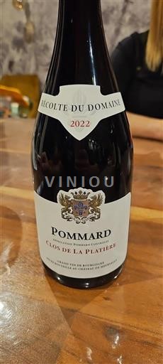 Bourgondië Pommard Grand Cru Château Meursault Clos de la Platière 2022