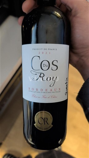 Bordeaux Cos Du Roy 2021