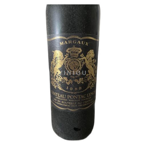 Bordeaux Margaux Château Pontac Lynch 1989