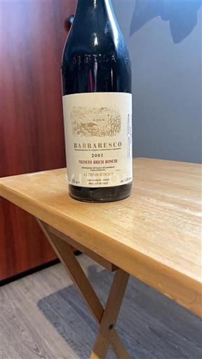Piamonte Barbaresco Albino Rocca Vigneto Brich Ronchi 2001