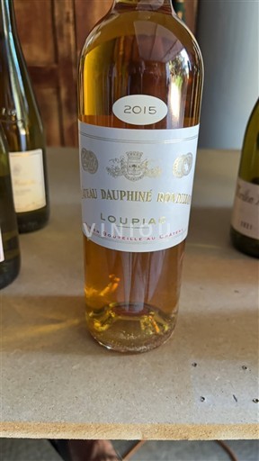 Bordéus Loupiac Château Dauphiné Rondillon 2015