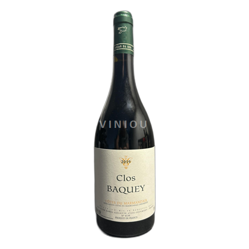 Lounais-Ranska Côtes-du-Marmandais Elian Da Ros Clos Baquey 2019