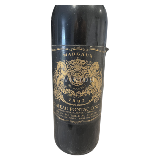 Bordeaux Margaux Château Pontac Lynch 1987