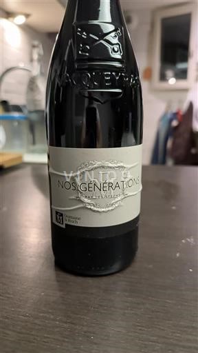 Vallée du Rhône Vacqueyras Château Saint Roch Nos générations 2019