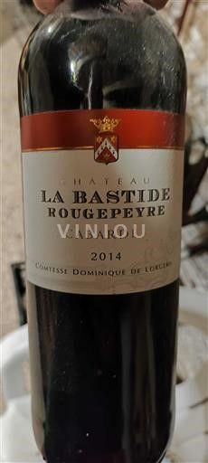 Linguadoca Cabardès Château La Bastide Rougepeyre 2014