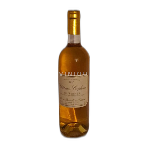 Bordéus Sauternes Domaine Caplane 2010