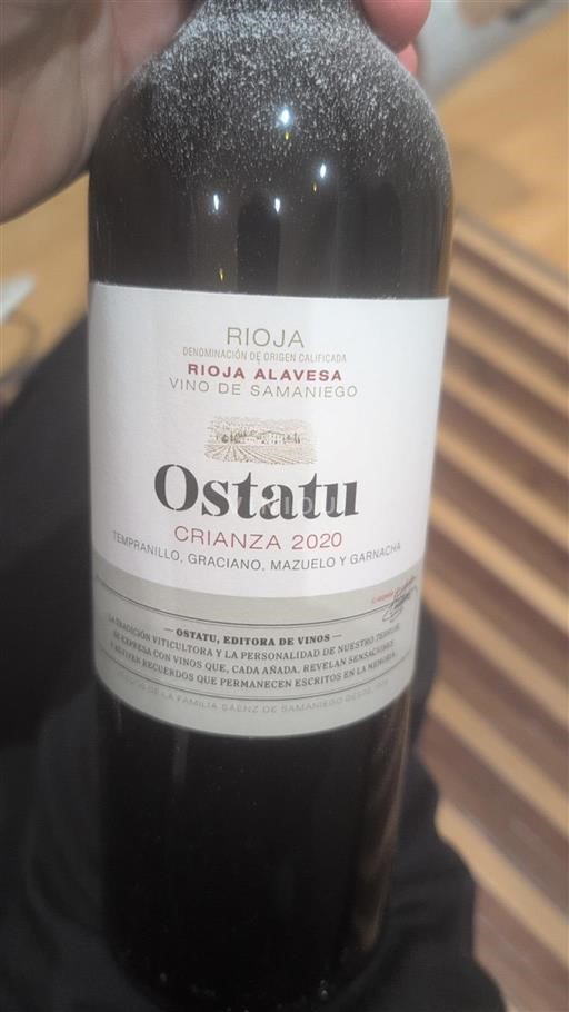 La Rioja Rioja Ostatu Crianza 2020