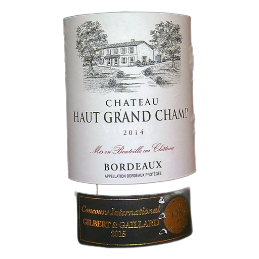 Bordeaux Château Haut Grand Champ 2014
