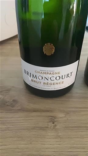 Vin Blanc brut Brut Régence Brimoncourt Non millésimé France Champagne AOC