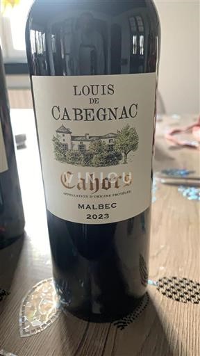 South West Cahors Louis De Cabegnac Malbec 2023