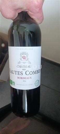 Bordeaux Nespecifikováno Château Des Hautes Combes 2019