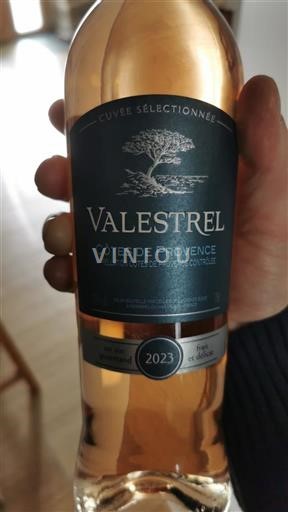Vin Rosé sec Cuvée Sélectionnée Valestrel 2023 France Provence Côtes-de-provence AOC